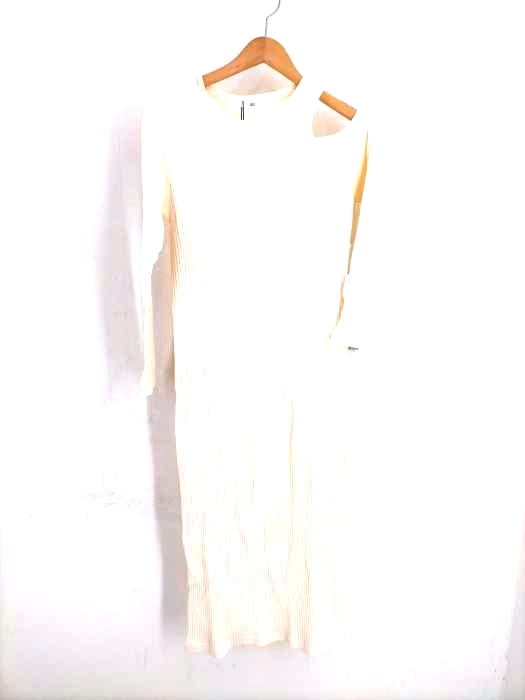 SLY(スライ) ASYMMETRY CUT RIB TOPS レディース  FREE