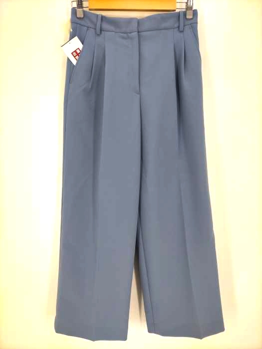 ZARA(ザラ) 2タック ワイドスラックス レディース  S
