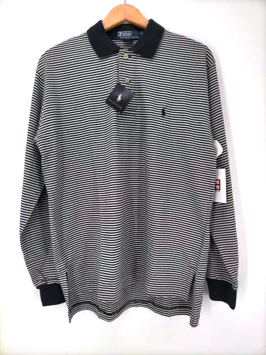 Polo by RALPH LAUREN(ポロバイラルフローレン) ボーダーラガーシャツ レディース import：M