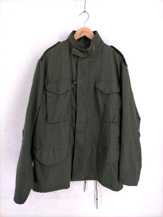 US ARMY(ユーエスアーミー) 1981年会計 WINFIELD INTERNATIONAL LTD製 SERVALジッパー M-65 フィールドジャケット メンズ  MEDIUM-REGULAR