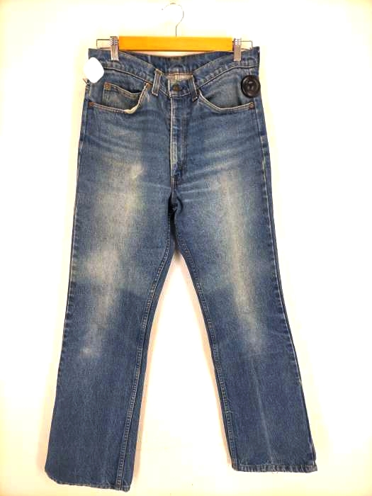 Levis(リーバイス) 80S USA製 20517-0217 42TALONジップ ブーツカットデニムパンツ メンズ  W33 L33