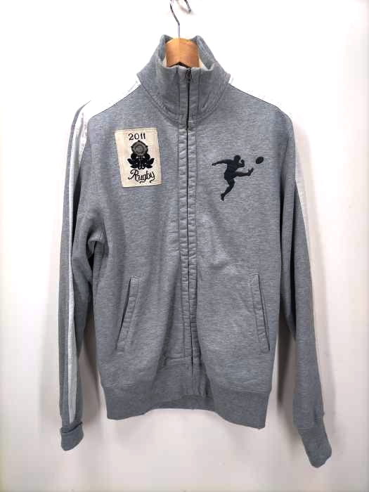ラグビーラルフローレン Rugby Ralph Lauren 刺繍 ジップアップパーカー メンズ JPN：S