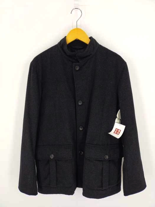 アルマーニコレツィオーニ ARMANI COLLEZIONI アンゴラ スタンドカラーハーフコート メンズ EUR：50