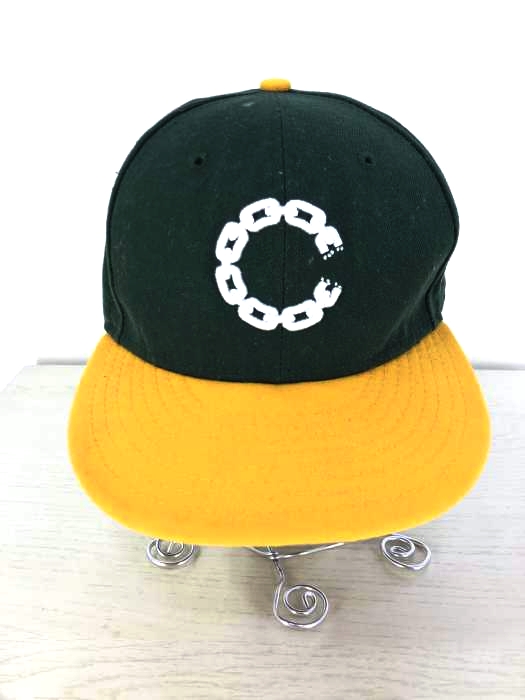 ニューエラ NEW ERA 59FIFTY CROOKS ロゴ刺繍キャップ メンズ 7 1/4