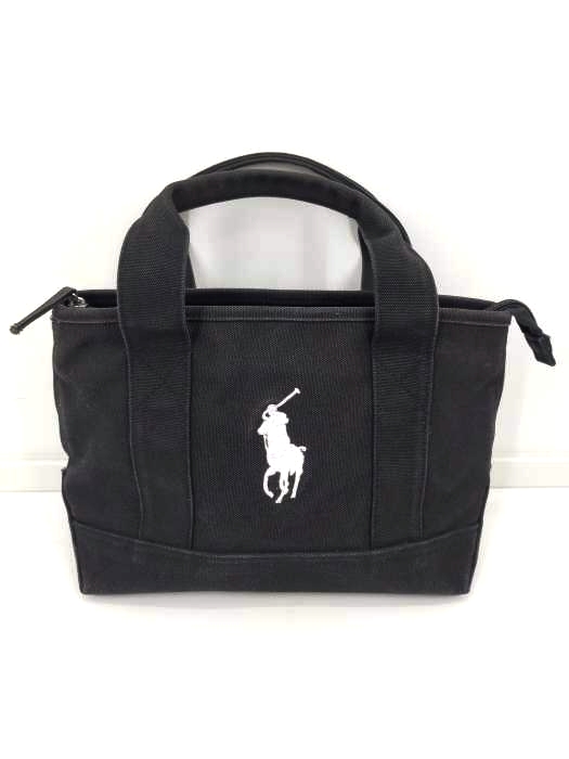 ポロラルフローレン POLO RALPH LAUREN ポニー刺繍ハンドバッグ メンズ 表記無