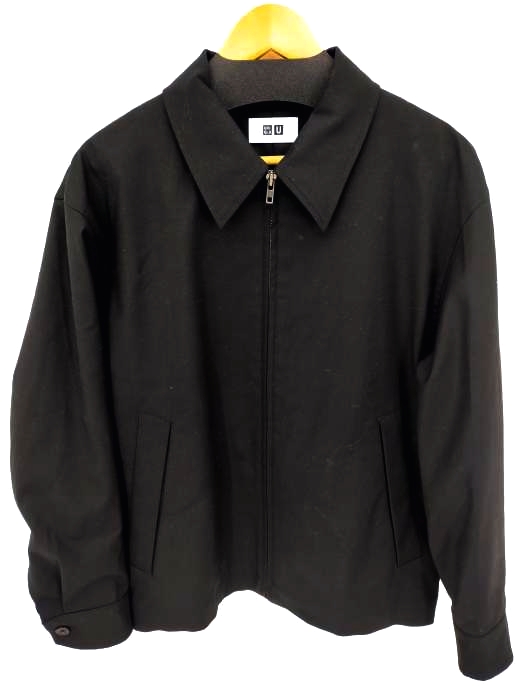 ユニクロユー UNIQLO U 21AW ジップアップ ブルゾン メンズ JPN：M