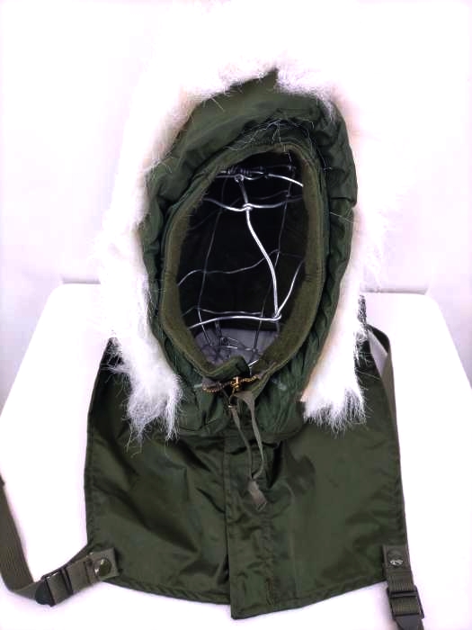 ユーエスネイビー US NAVY 83年 IMPERMEABLE EXTREME COLD WEATHER ECW NYLON HOOD メンズ 表記無