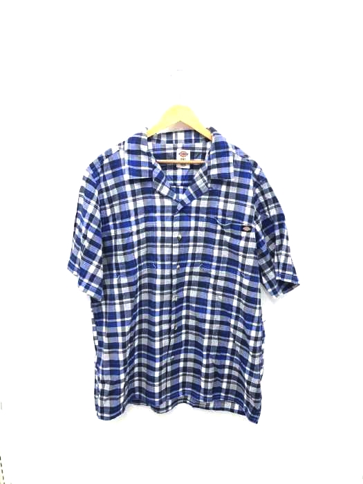 Dickies(ディッキーズ) チェック柄オープンカラーシャツ メンズ JPN：XXL
