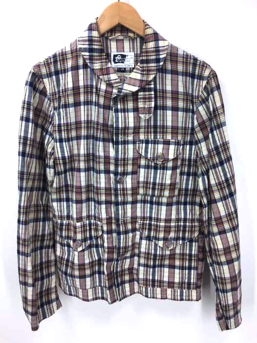 Engineered Garments(エンジニアードガーメンツ) チェックシャツジャケット メンズ JPN：XS
