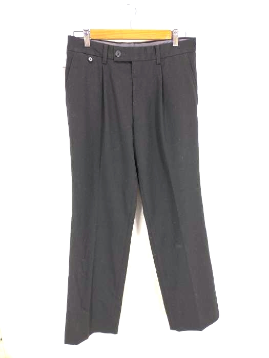 LANVIN(ランバン) SPORT レーヨン混 1タックスラックスパンツ メンズ  82