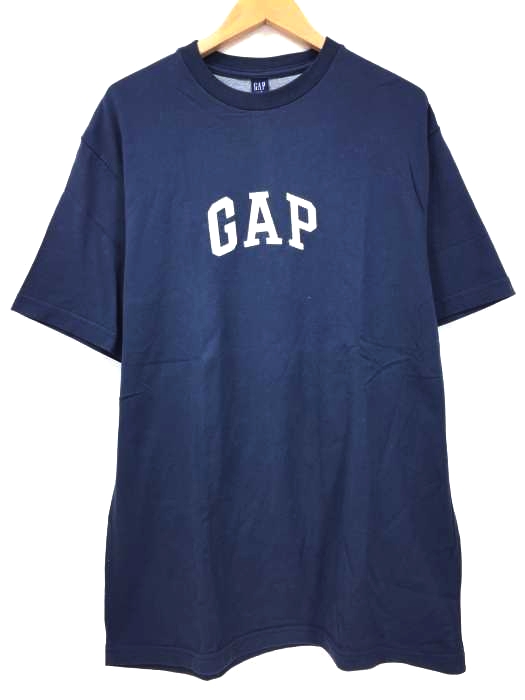 Gap(ギャップ) ロゴパッチ刺繍Tシャツ メンズ JPN：L