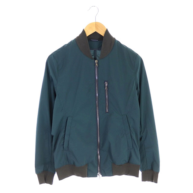 junhashimoto(ジュンハシモト) TASRAN LIGHT MA-1ジャケット ブルゾン ジップアップ 2 深緑 ダークグリーン /ES ■OS ■AD メンズ  3（日本サイズL相当）