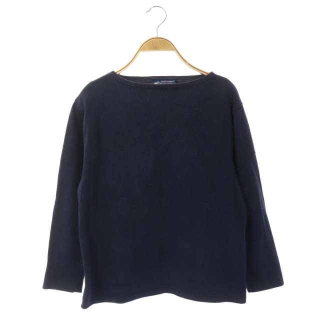 SAINT JAMES(セントジェームス) カットソー Tシャツ 長袖 ボートネック SM 紺 ネイビー /ES レディース  SM