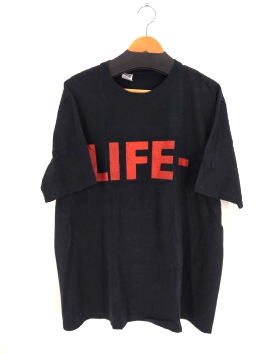 society社会(フメイ) LIFE プリントTシャツ メンズ  XL