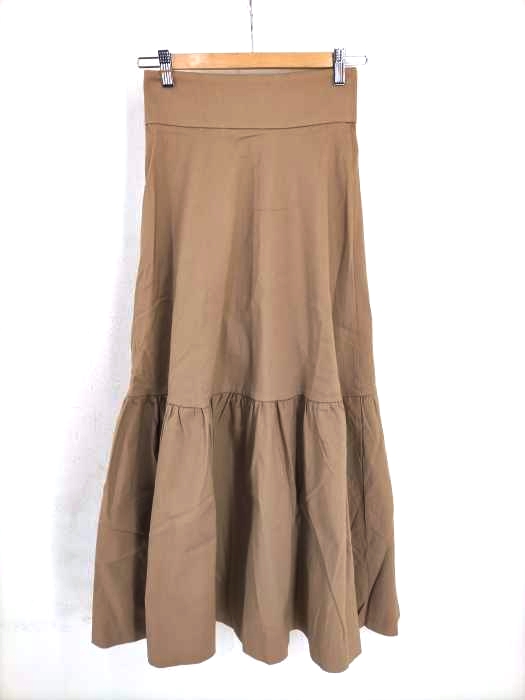 USED古着(ユーズドフルギ) Hey Life Store cotton twill flared skirt レディース  S