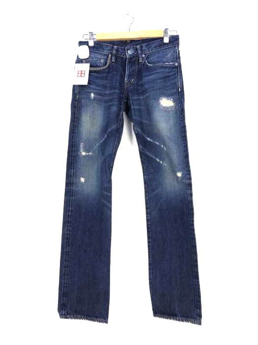 HYSTERIC GLAMOUR(ヒステリックグラマー) 野口強 REAL WRINKLE CLASH加工デニムパンツ メンズ  28