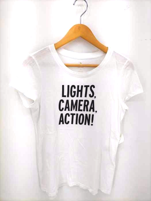 Kate spade(ケイトスペード) LIGHTS CAMERA ACTION Tシャツ レディース JPN：S