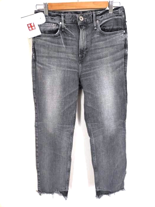 upper hights(アッパーハイツ) ジップフライストレートデニムパンツ レディース  25