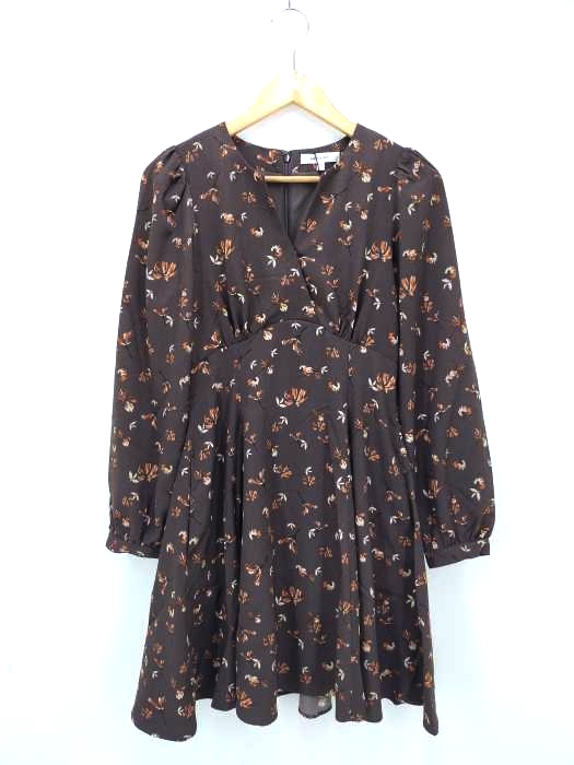 マウジー moussy FALL FLOWER MINI DRESS レディース  1