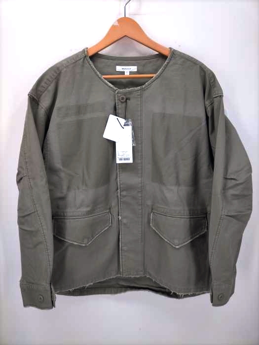 moussy(マウジー) COLLARLESS MILITARY JACKET レディース  FREE