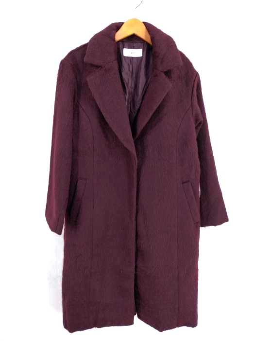 SLY(スライ) SHAGGY CHECK OVER COAT レディース  2