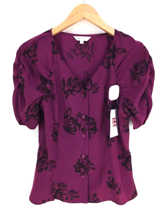 moussy(マウジー) BRUSHED ROSE BLOUSE レディース  1