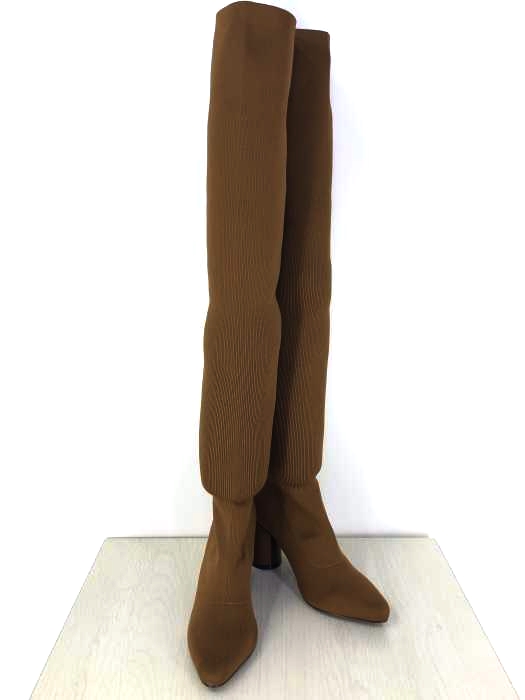 スライ SLY RIB FITTED KNEE HIGH BOOTS レディース  M