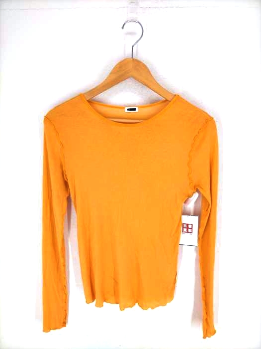 H BEAUTY & YOUTH UNITED ARROWS(エイチビューティーアンドユースユナイテッドアローズ) COTTON RIB HIGH NECK カットソー レディース  FREE