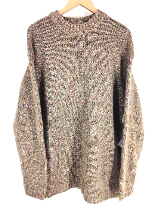 アーバンリサーチ URBAN RESEARCH Tartan クルーネックネップニット メンズ  M