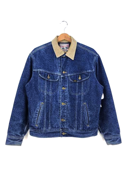 Lee(リー) 70s STORM RIDER 裏地ブランケット 襟コーデュロイ デニムジャケット メンズ import：M