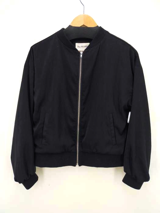 Ray BEAMS(レイビームス) サタン バック ギャザー ブルゾン レディース ONE SIZE
