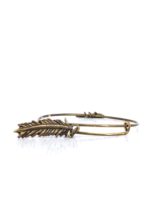 ALEX AND ANI(アレックスアンドアニ) フェザーストラップ バングル レディース 表記無