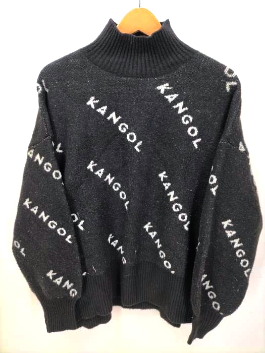 H&M(エイチアンドエム) ロゴデザイン ハイネック ニット レディース  EUR S