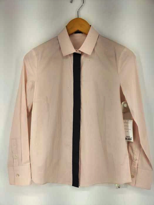 ジルサンダーネイビー JIL SANDER NAVY フロントグログランテープシャツ レディース  34