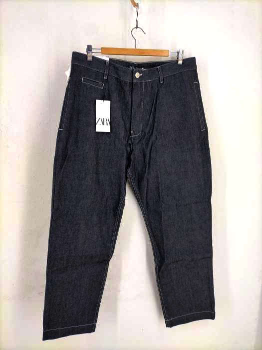 ザラ ZARA テーパードデニムパンツ メンズ  44