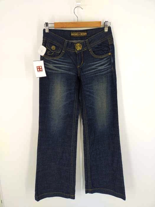 ユーズドフルギ USED古着 {{STODIO R.P}} ローライズフレアデニムパンツ レディース 26inch