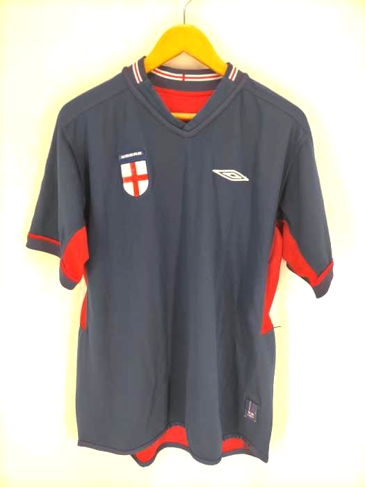 アンブロ UMBRO イングランド 2004年 ゲームシャツ リバーシブル メンズ  無