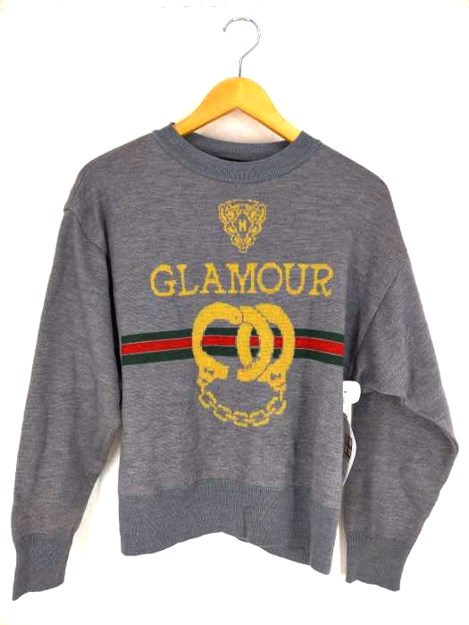 ヒステリックグラマー HYSTERIC GLAMOUR ジャカード プルオーバー ニット メンズ FREE