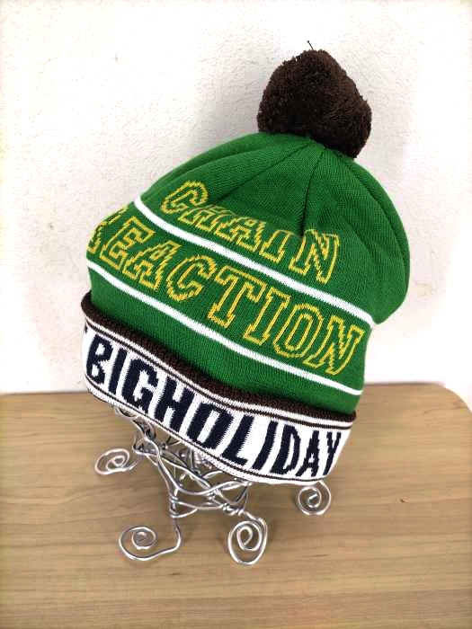 ティーエムティービッグホリデー TMT Bigholiday ポンポン付きニット帽 メンズ FREE