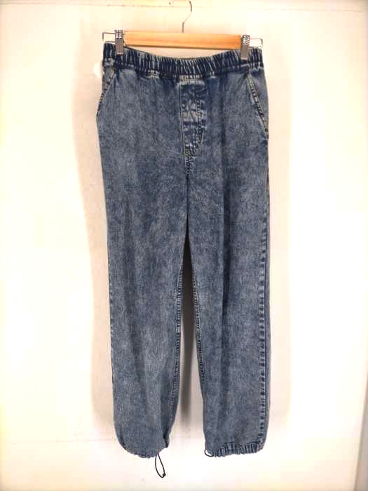 エックスガール X-girl CHEMICAL WASH DENIM EASY PANTS レディース JPN：S