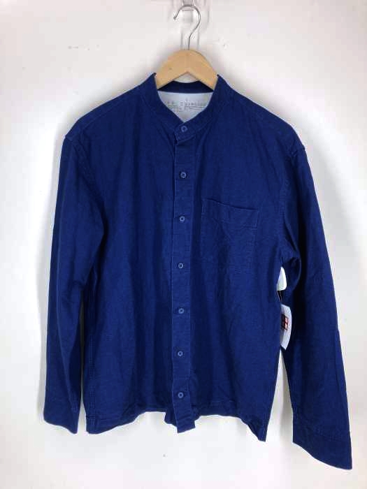 無印良品(ムジルシリョウヒン) ノーカラーシャツ メンズ JPN：L JPN：L