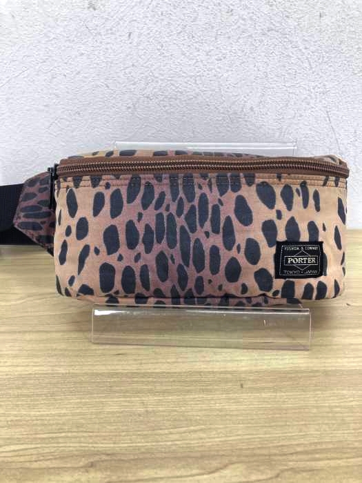 HEAD PORTER(ヘッドポーター) レオパードウエストバッグ メンズ バッグ ボディバッグ