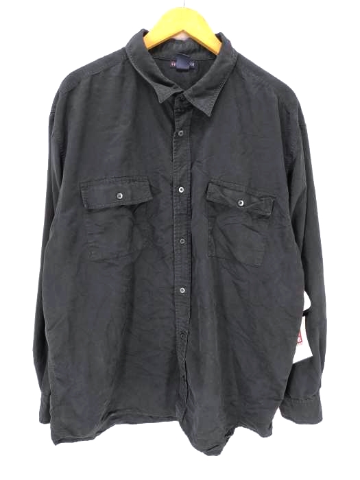 USED古着(ユーズドフルギ) KNIGHTSBRIGE フェイクスウェードシャツ メンズ import:XL