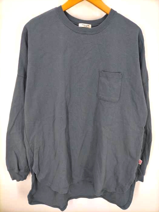 FREAKS STORE(フリークスストア) ビッグシルエットポケット L/S TEE メンズ  FREE