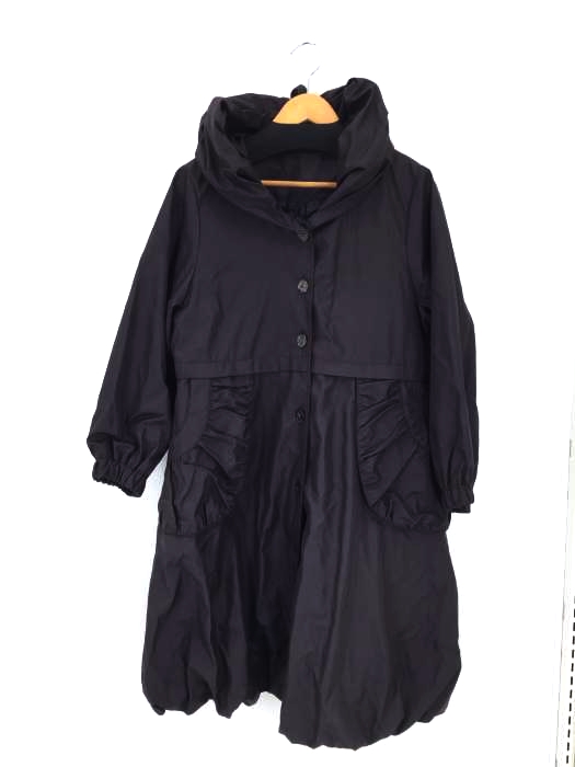 USED古着(ユーズドフルギ) フーデッドデザインコート レディース  M-L
