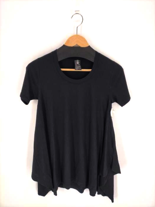 DOUBLE STANDARD CLOTHING(ダブルスタンダードクロージング) レーヨン混 変形カットソー レディース FREE