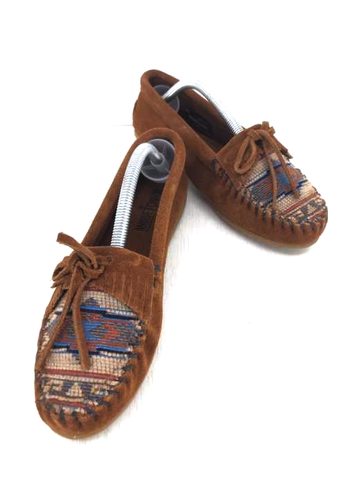 Minnetonka(ミネトンカ) スウェードモカシン シューズ レディース US：7