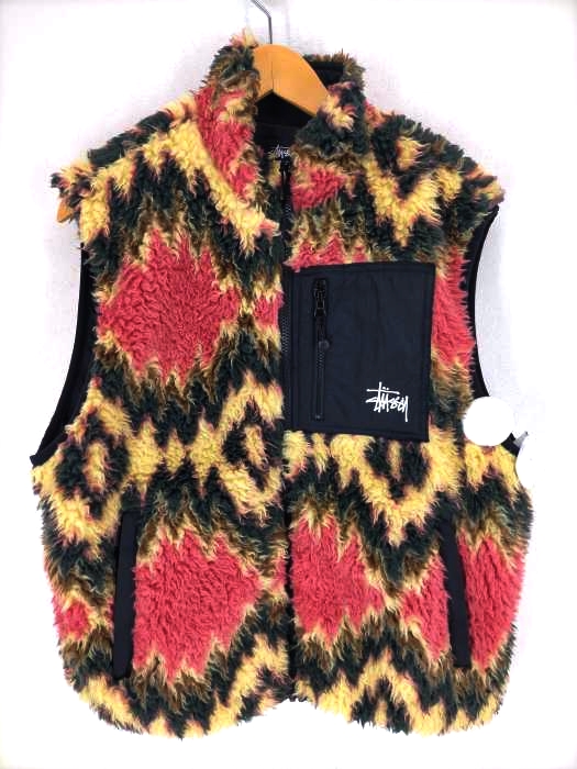 Stussy(ステューシー) 21AW FILLMORE SHERPA VEST メンズ JPN：L