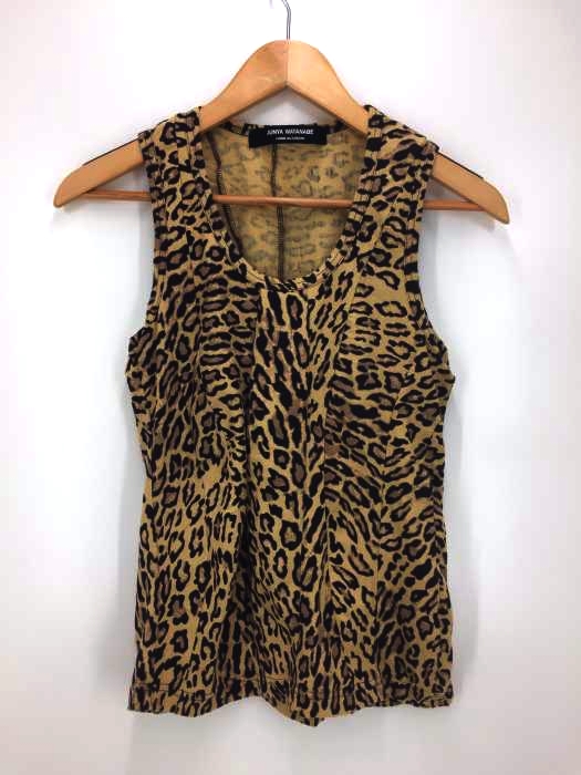 JUNYA WATANABE COMME des GARCONS(ジュンヤワタナベコムデギャルソン) ヒョウ柄 タンクトップ AD2008 レディース 表記無