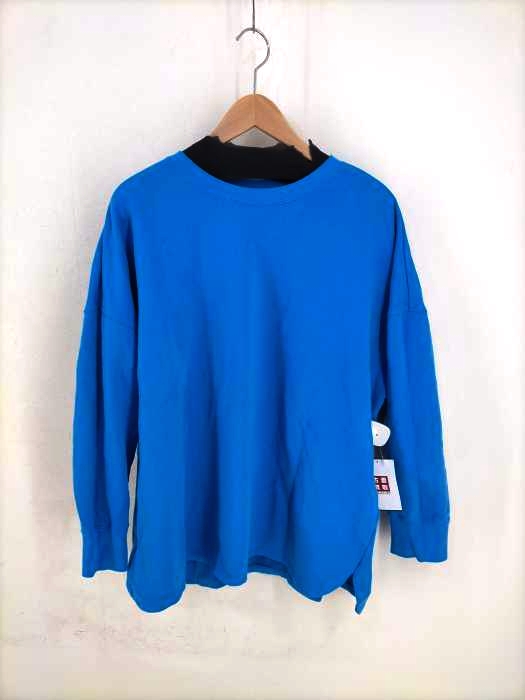SIMPLICITE(シンプリシテェ) 21SS ラウンドヘムワイドスウェット レディース FREE